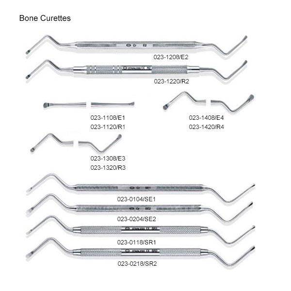 Curette per ossa
   