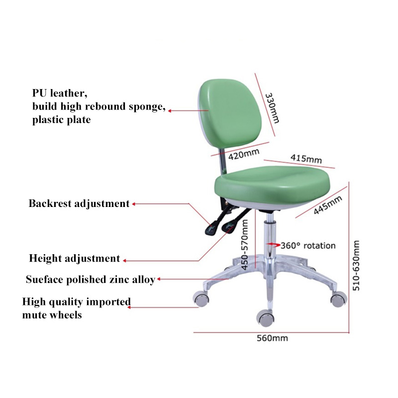 SV039 Sedia ergonomica per dentista
   