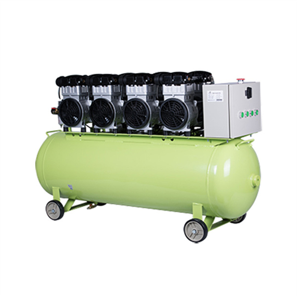 UM-164 200L 6400W Compressore d'aria portatile dentale senza olio per 16 simulatori che funzionano contemporaneamente
   