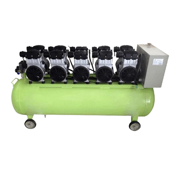 Pompa compressore d'aria portatile senza olio UM-165 240L 8KW per 20 simulatori funzionanti contemporaneamente
   