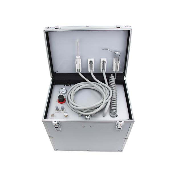 Unità dentale portatile BD-402 valigia 65l/min