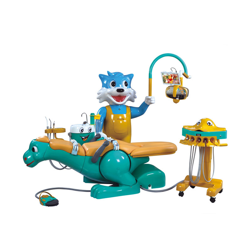 Tipo di carrello UMG-03C cartone animato unità di sedia dentale per bambini